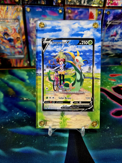 Pokemon Serperior V TG13/TG30  Silver Tempest Extended Art Case