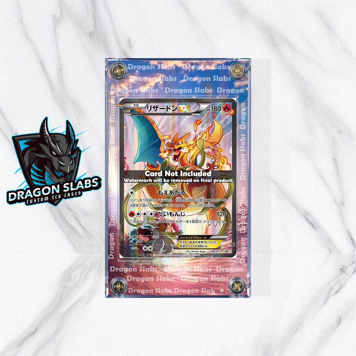 Pokemon Charizard EX 276/XY-P Art Collection Magazine Custom Case Extended Artwork