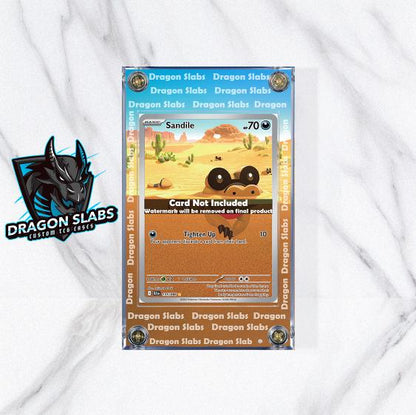 Pokemon Sandile IR 135/086 Black Bolt Extended Artwork Case
