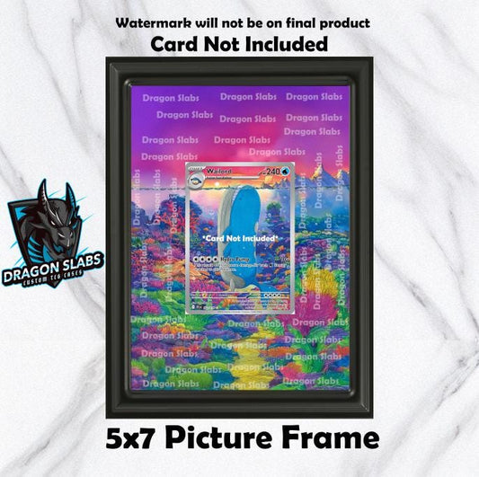 Wailord 162 Journey Together Pokemon Extended Art Frame 5x7 Frame