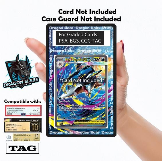 Mega Sharpedo EX 127 Phatasmal Flames Psa Bgs Cgc Tag Extended Artwork Pokemon TCG