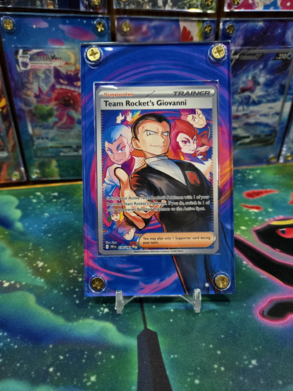 Pokemon Team Rocket's Giovanni 238/182 Destined Rival Extended Art Case