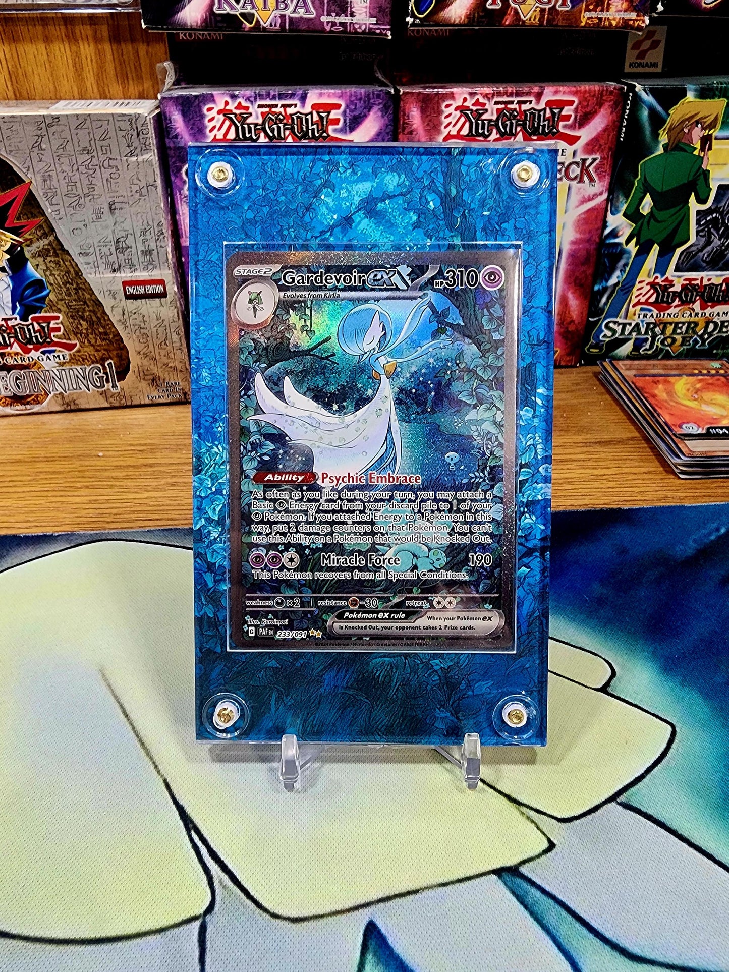 X2 Pokemon Gardevoir Ex 233/091 & 245/198 Paldean Fates Extended Artwork Cases