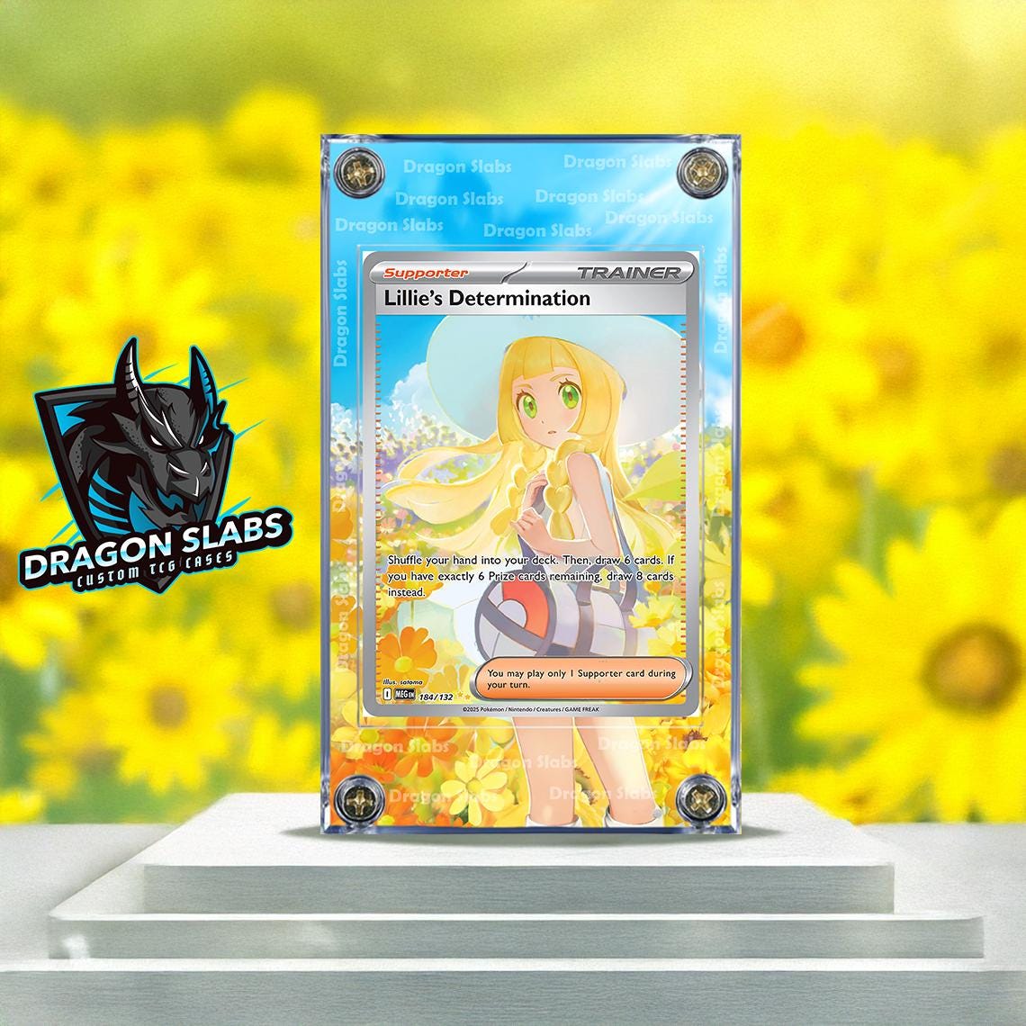 Pokemon Lillie’s Determination Mega Evolution 184/132 Extended Artwork Case