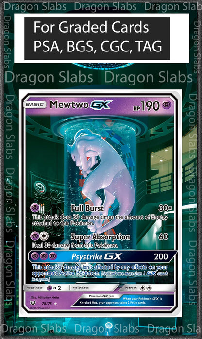 Mewtwo GX 78 Shining Legends Psa Bgs Cgc Tag Extended Artwork Pokemon TCG