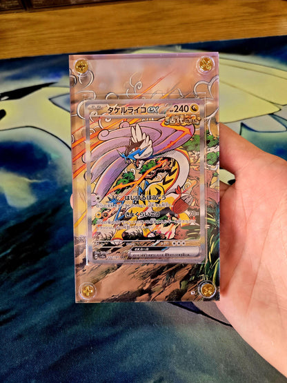 Pokemon Card Raging Bolt EX SAR 222/187 Terastal Festival Extended Artwork Case