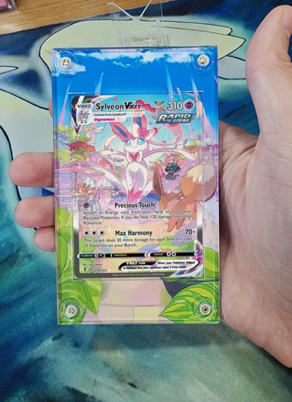 Pokemon Sylveon VMAX Alt Art 184/203 212/203 SWSH Evolving Skies Custom Display Cases