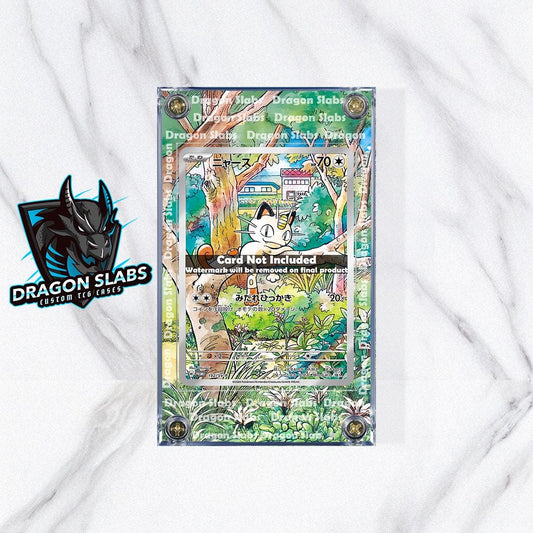 Pokemon Meowth 192/SV-P Generations Promo Starter Deck Extended Art Case