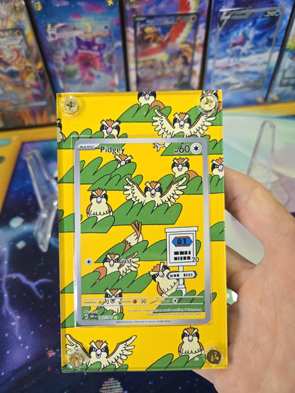 Pokemon Pidgey 207/197 Obsidian Flames Extended Art Case