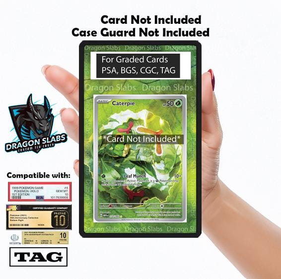 Caterpie 172 Pokemon 151 PSA bgs CGC tag Extended Artwork Pokemon