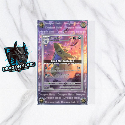 Pokemon Tyranitar IR 222/193 SV02 Paldea Evolved Custom Case