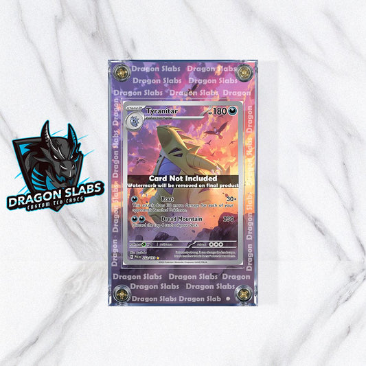 Pokemon Tyranitar IR 222/193 SV02 Paldea Evolved Custom Case
