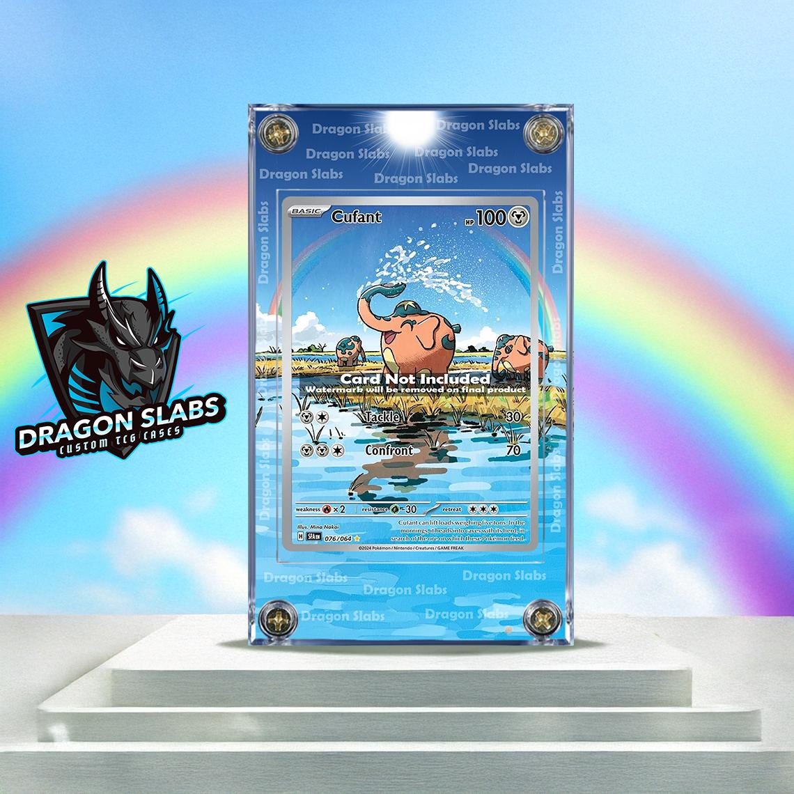 Pokemon Cufant IR 076/064 Shrouded Fable Extended Artwork Case