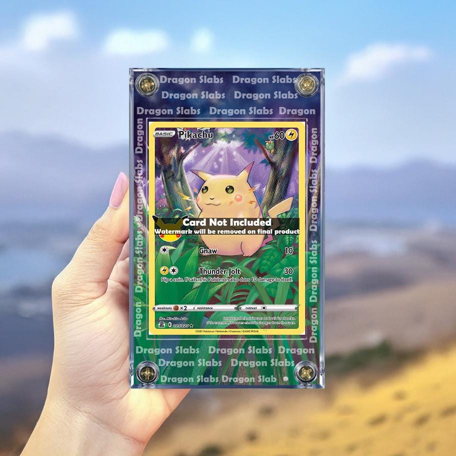 Pokemon Pikachu 005/025 Celebrations Extended Artwork Case