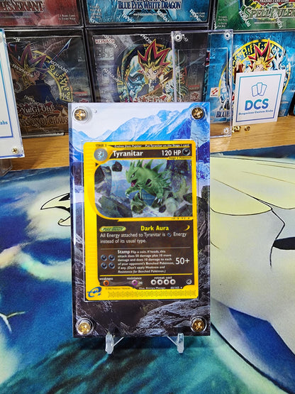 Pokemon Tyranitar 66/165 29/165 Expedition Extended Artwork Case