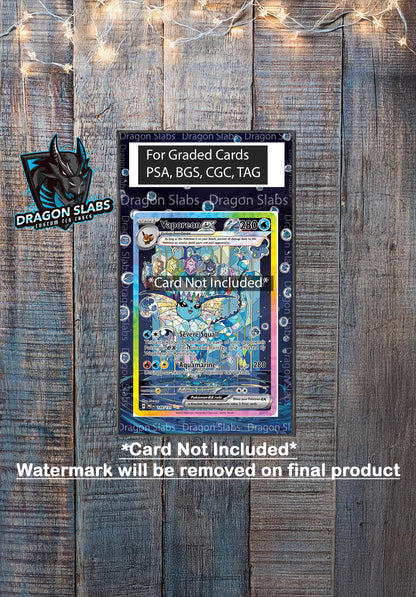 Vaporeon EX SIR 149 Prismatic Evolutions Psa Bgs Cgc Tag Extended Artwork Pokemon TCG