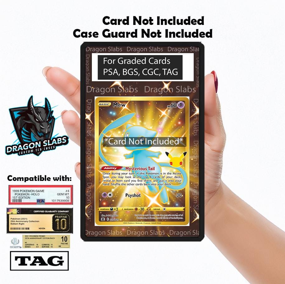 Mew 025/025 Celebrations Gold PSA bgs CGC tag Extended Artwork Pokemon