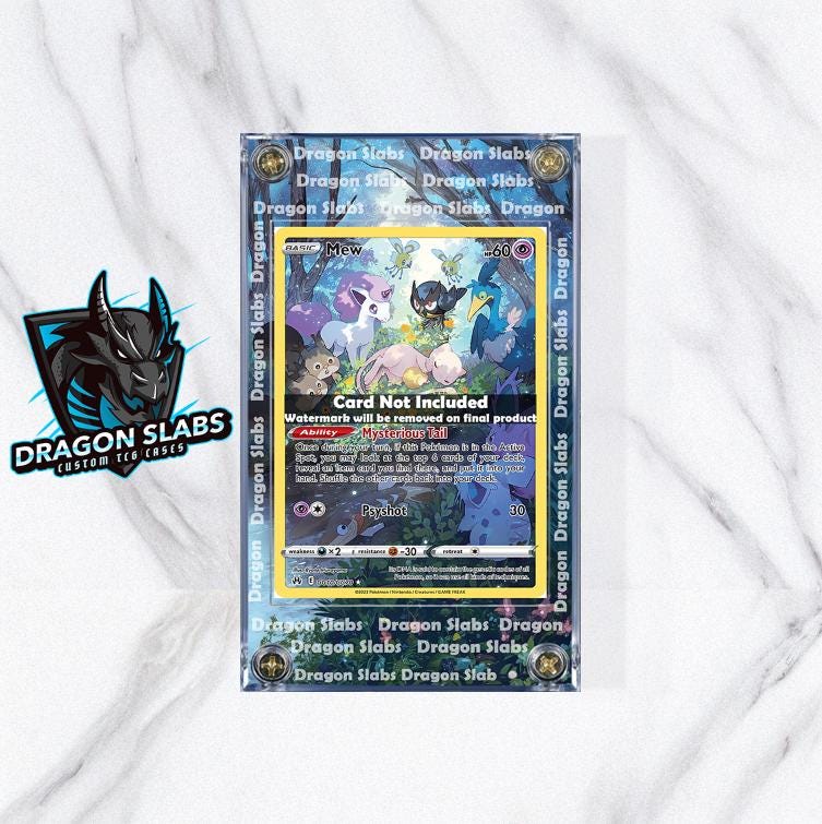 Pokemon Mew GG10/GG70 Crown Zenith Galarian Gallery Extended Artwork Case