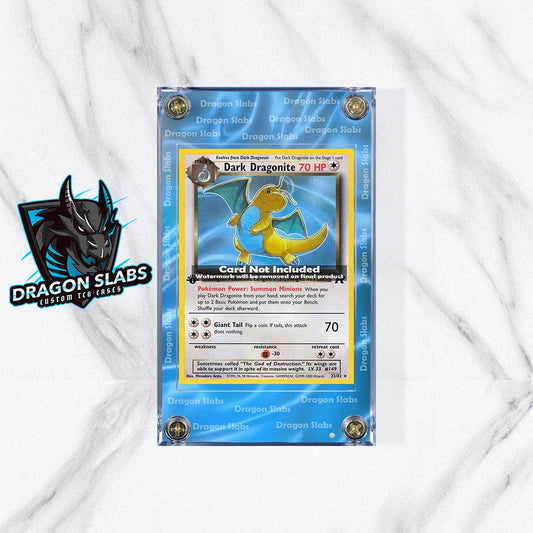 Pokemon Rocket Dark Dragonite 22/82 5/82 Extended Artwork Case