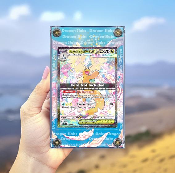 Pokemon Mega Dragonite EX 290/217 SIR Ascended Heroes Extended Artwork Case