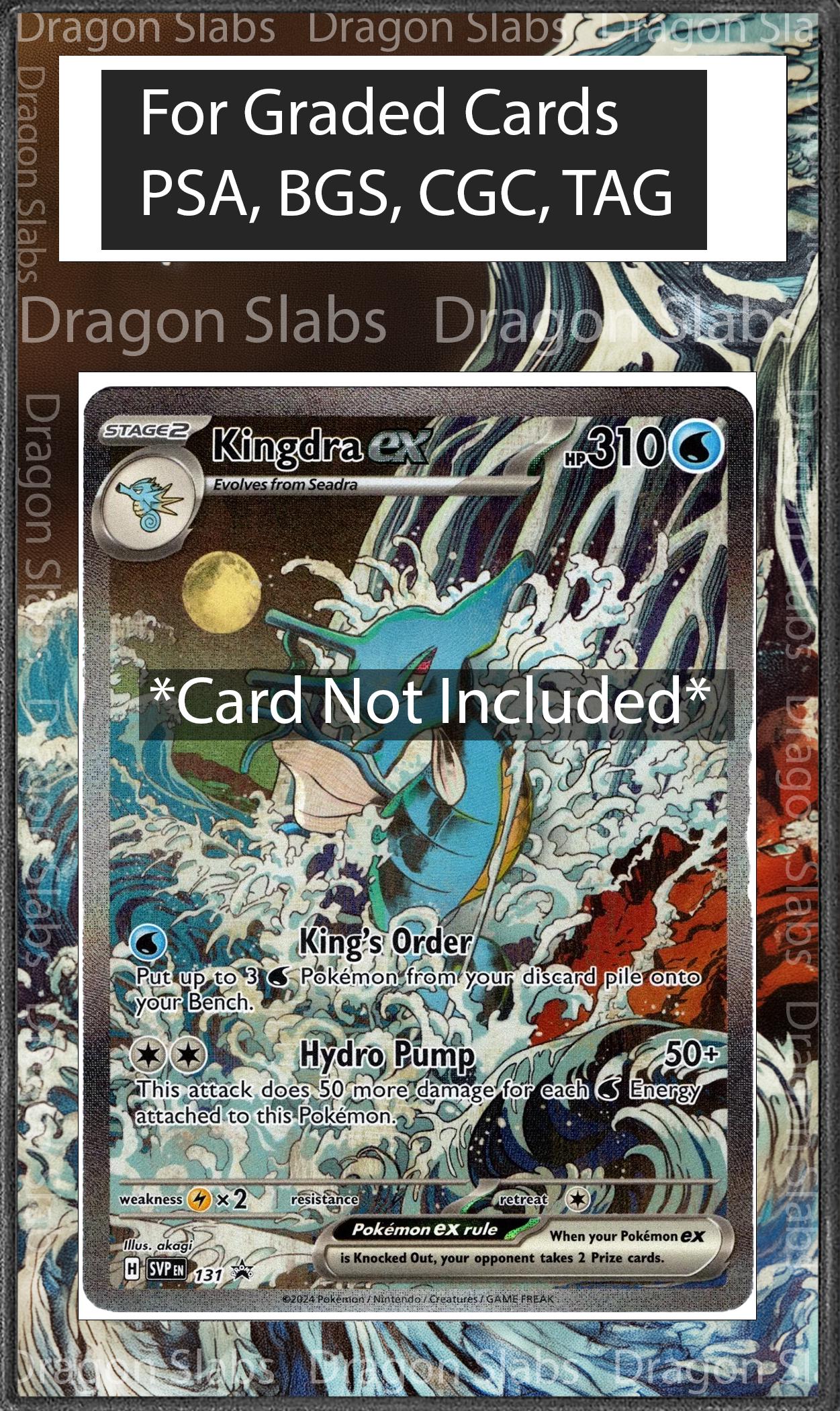 Kingdra EX 131 Promo Shrouded Fable Psa Bgs Cgc Tag Extended Artwork Pokemon TCG