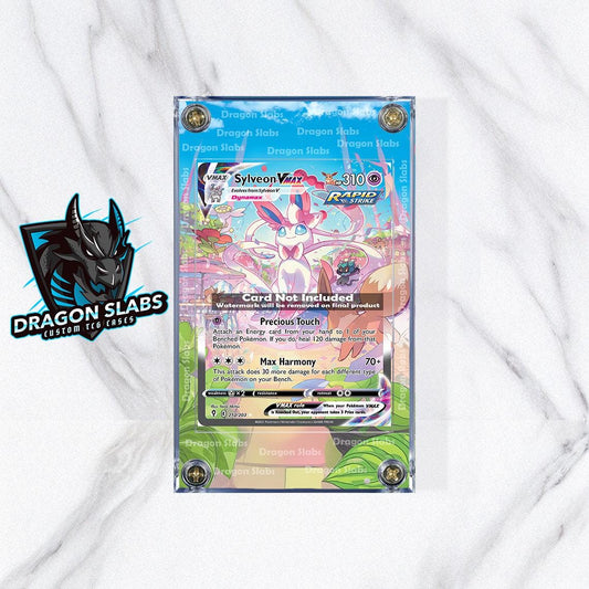 Pokemon Sylveon VMAX Alt Art 212/203 SWSH Evolving Skies Extended Artwork Case