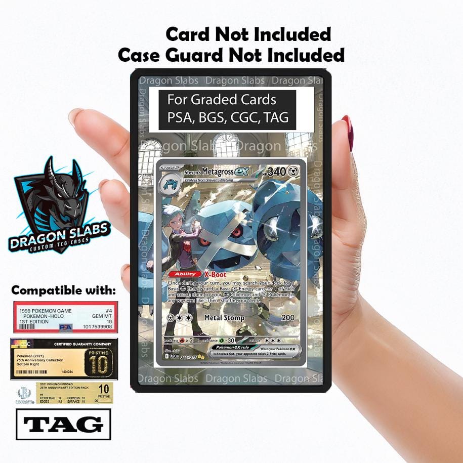 Steven's Metagross EX 289 Ascended Hereos PSA bgs CGC tag Extended Artwork Pokemon