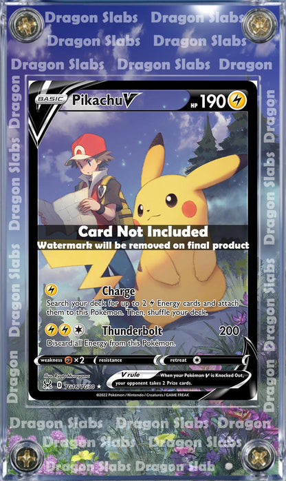 Pokemon Pikachu Pikachu V TG16/TG30 Lost Origin Extended Art Custom Case