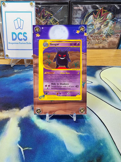 x2 Pokemon Gengar 48/165 13/165 Expedition Skyridge Extended Artwork Cases