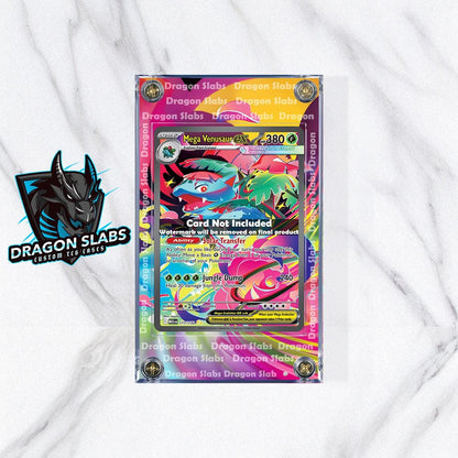 Pokemon Mega Venusaur EX SIR Mega Evolution 177/132 Extended Art Custom Case