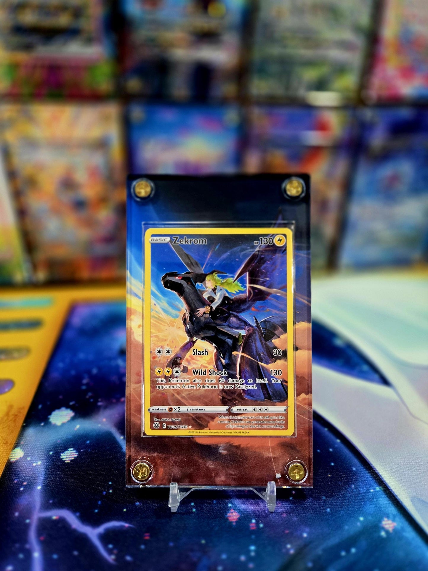 Pokemon Zekrom TG05/TG30 Brilliant Stars Extended Art Custom Case