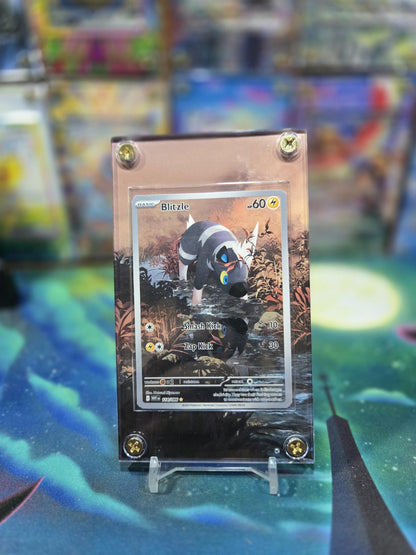 Pokemon Blitzle 114/086 IR White Flare Extended Art Case