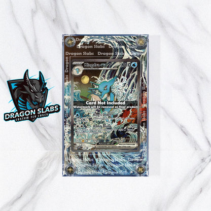 Pokemon Kingdra EX SIR Promo 131 SV Shrouded Fable Custom Case Extended Artwork