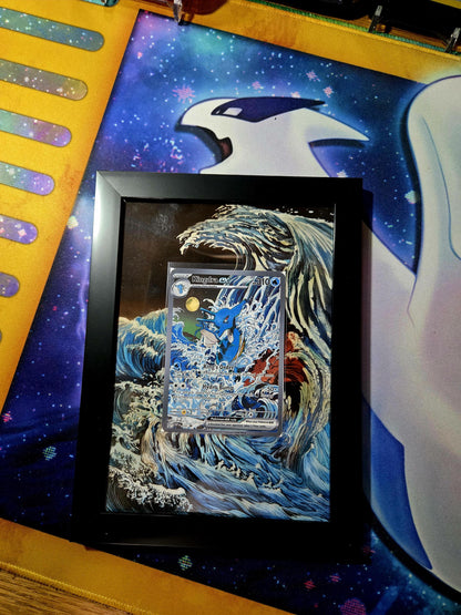 Kingdra EX Promo SIR 131 Shrouded Fable Pokemon Extended Art Frame 5x7 Frame