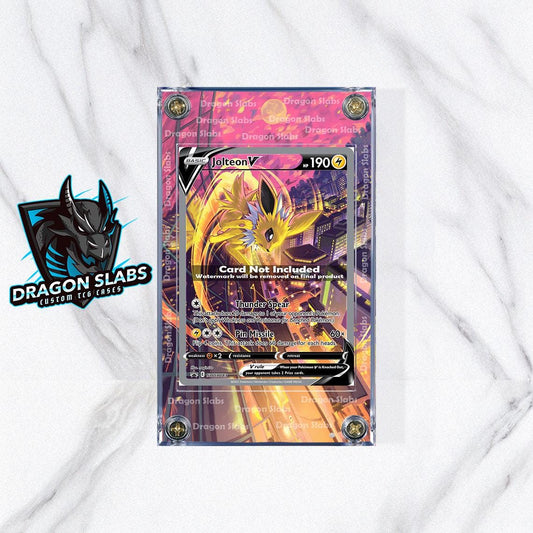 Pokemon Jolteon V Alt Art SWSH183 Promo Extended Artwork Case