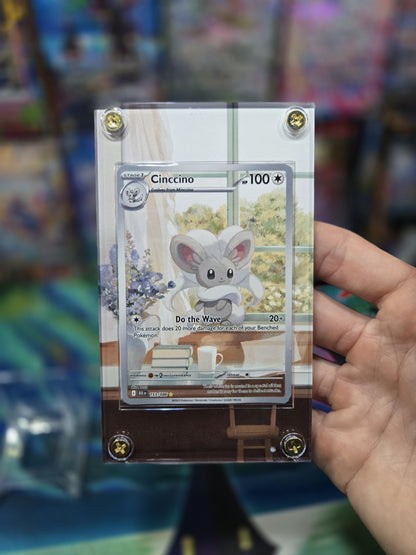 Pokemon Cinccino 153/086 IR Black Bolt Extended Art Case