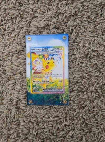 Pokemon Pikachu EX 238/191 SIR Extended Artwork Case from Surging Sparks