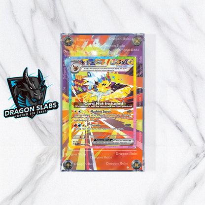 Pokemon Card Jolteon EX SIR 153/131 Prismatic Evolutions Extended Artwork Case