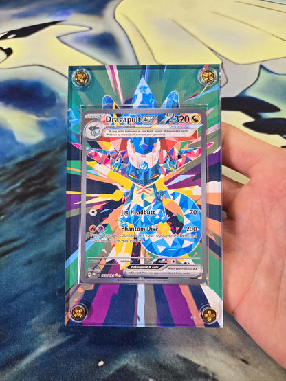 Pokemon Dragapult EX SIR 165/131 Prismatic Evolutions Extended Artwork Case