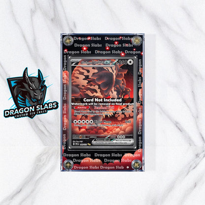 Pokemon Bloodmoon Ursaluna EX SIR 1568/131 Prismatic Evolutions Custom Case