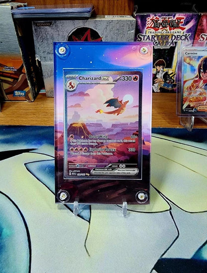 Pokemon Charizard EX 151 Promo SVP 199 Custom Display Case