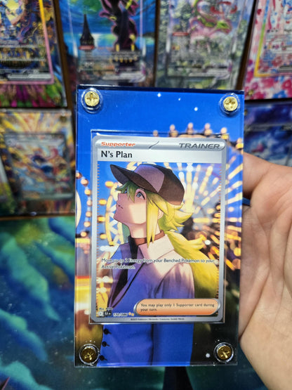 Pokemon N’s Plan SIR 170/086 Black Bolt Extended Art Case
