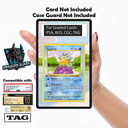 Pokemon Squirtle Base Set PSA bgs CGC tag Extended Artwork