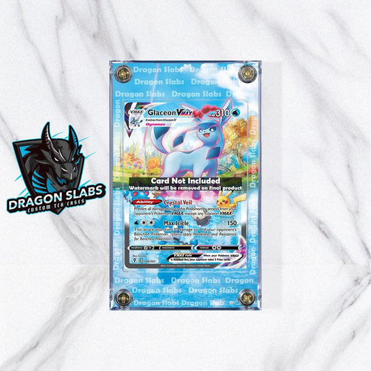 Pokemon Glaceon VMAX 209/203 Evolving Skies Extended Artwork Case