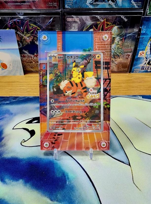 Pokemon Detective Pikachu 098-SV-P Promo Extended Artwork Display Case