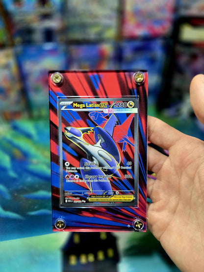 Pokemon Mega Latias EX 163/132 Mega Evolution Extended Art Custom Case