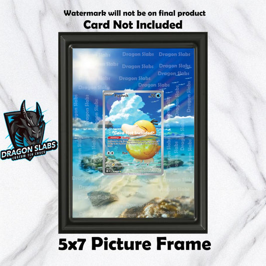 Psyduck IR 226/217 Ascended Hereos Pokemon Extended Art Frame 5x7 Frame