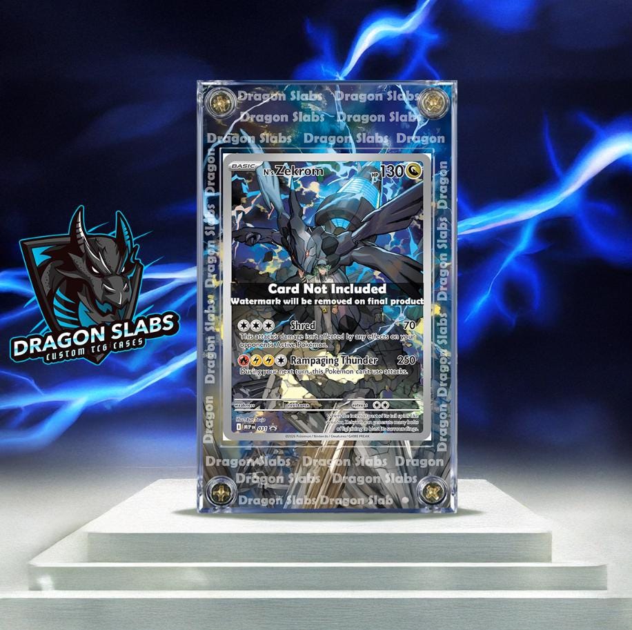 Pokemon N's Zekrom ETB Promo 031 Ascended Heroes Extended Artwork Case
