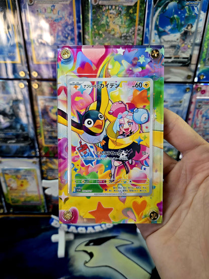 Pokemon Iono's Wattrell 232/SV-P Promo Custom Display Case Extended Artwork
