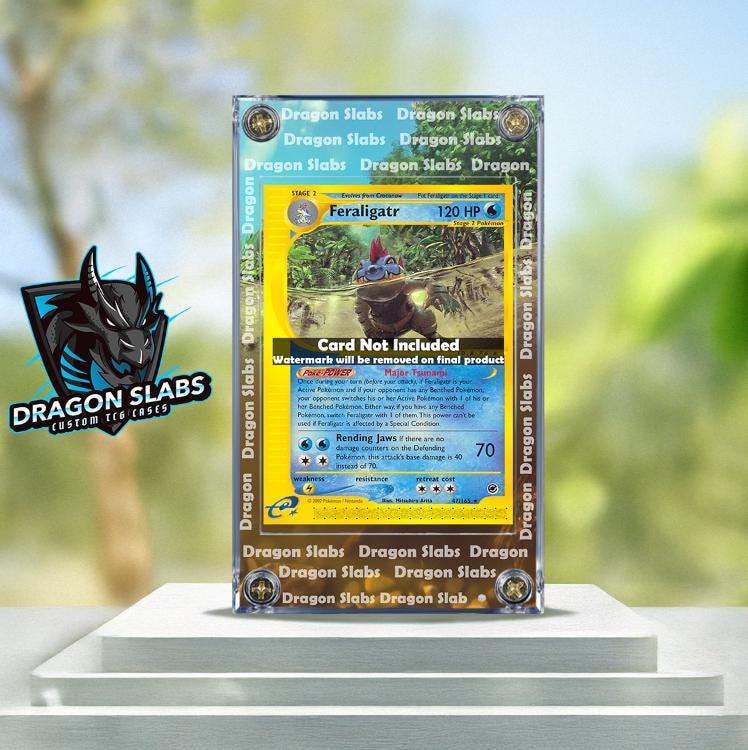 Pokemon Feraligatr Expedition 47/165 Extended Artwork Case